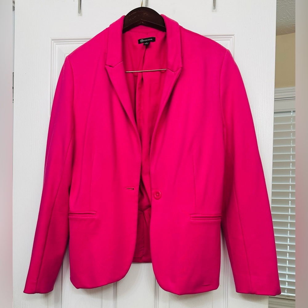 Versona Vibrant Pink Blazer